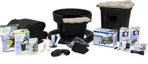 Aquascape 53034 11 x 16 Feet Complete Pond Kit, Medium, Black