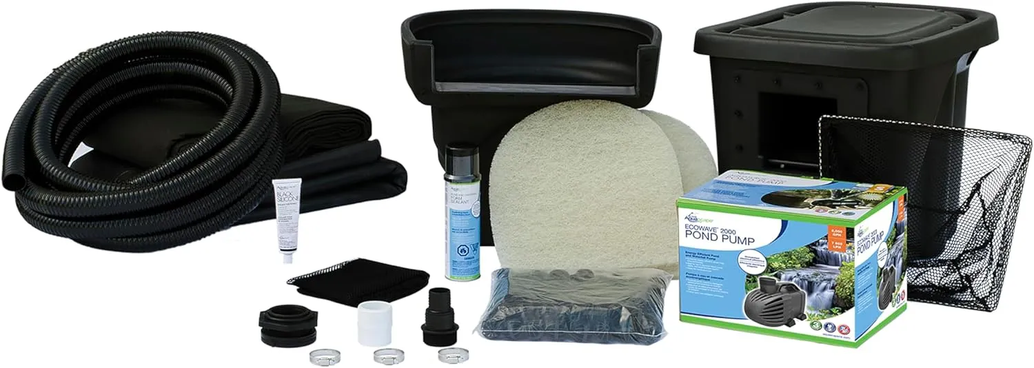 Aquascape DIY Ecosystem Backyard Pond Kit, 8-feet x 11-feet | 99765