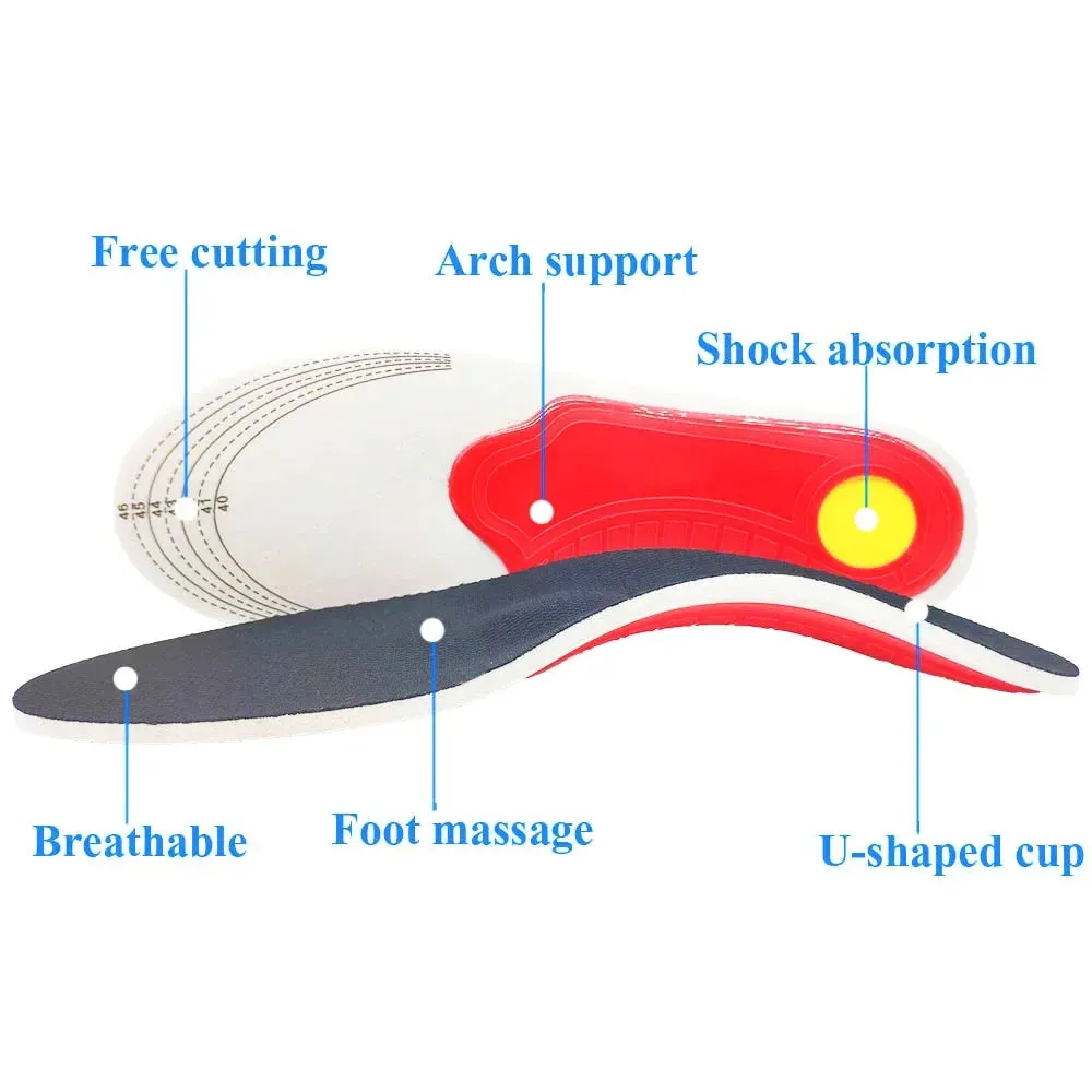 Arch Supports Relieve Soft Shock Insoles