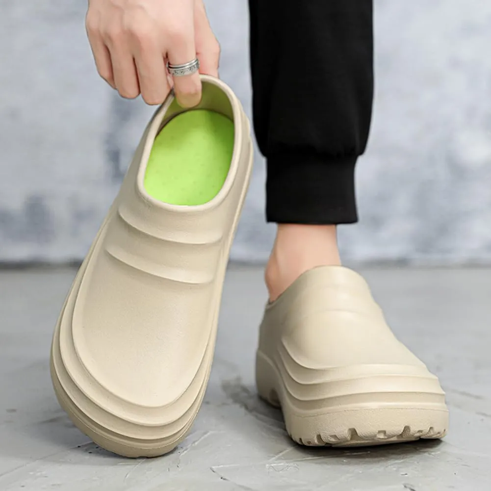 Armadillo Chef Shoes Men Women Wide Slip Resistant Work Clogs Lightweight Waterproof Kitchen Shoes Comfortable Nursing Nurse Shoe for Women