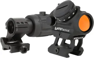 AT3 Tactical RD-50 Red Dot Sight   3X RRDM Red Dot Magnifier Combo Kit