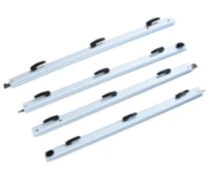 Aussie Traveller Aluminium Anti Flap Kit Black/White