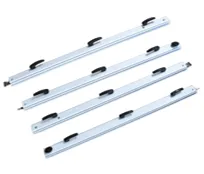 Aussie Traveller Aluminium Anti Flap Kit Black/White