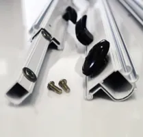 Aussie Traveller Aluminium Anti Flap Kit Black/White