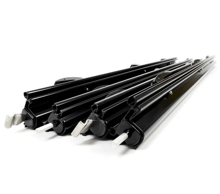 Aussie Traveller Aluminium Anti Flap Kit Black/White