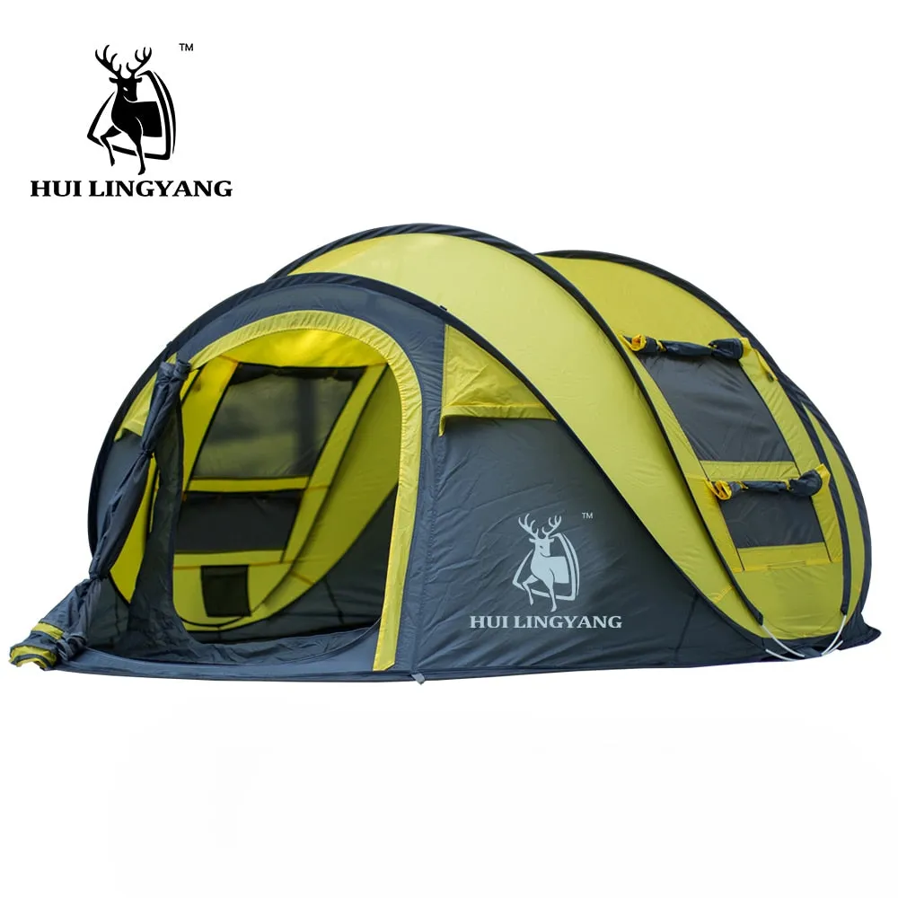 automatic camping  family tents