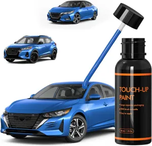 B51 Electric Blue/New York Blue Touch Up Paint for Nissan, DIY Car Paint Scratch Repair Kit, Quick & Easy Fix Automotive Scratch Repair for Sentra/Kicks/Versa/Juke