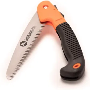 Backwoods Folding Saw for Trimming and Cutting Wood, Rugged Blade (10") Ergonomic Non-Slip Handle
