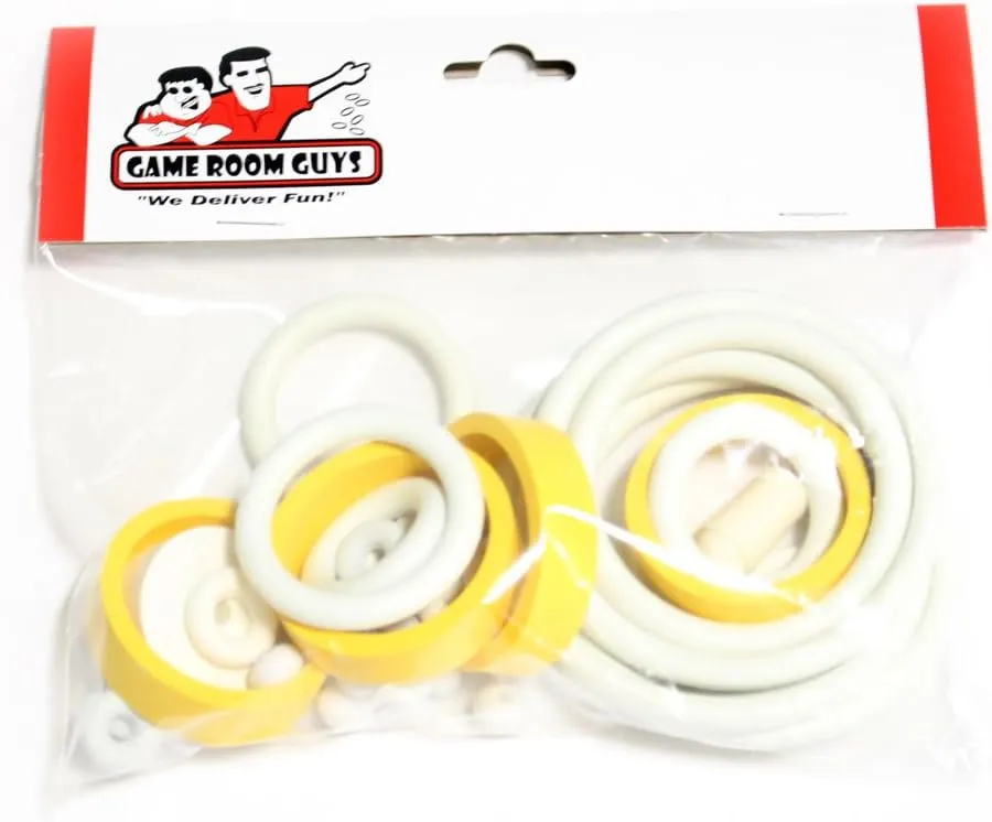Bally Midway Spy Hunter Pinball White Rubber Ring Kit