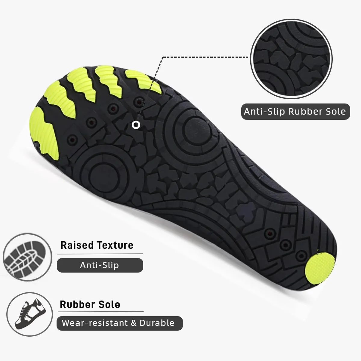 BareStep Active Barefoot Shoes Grounded Footwear Women Men Breathable Comfortable Slip on Hiking Water Shoes