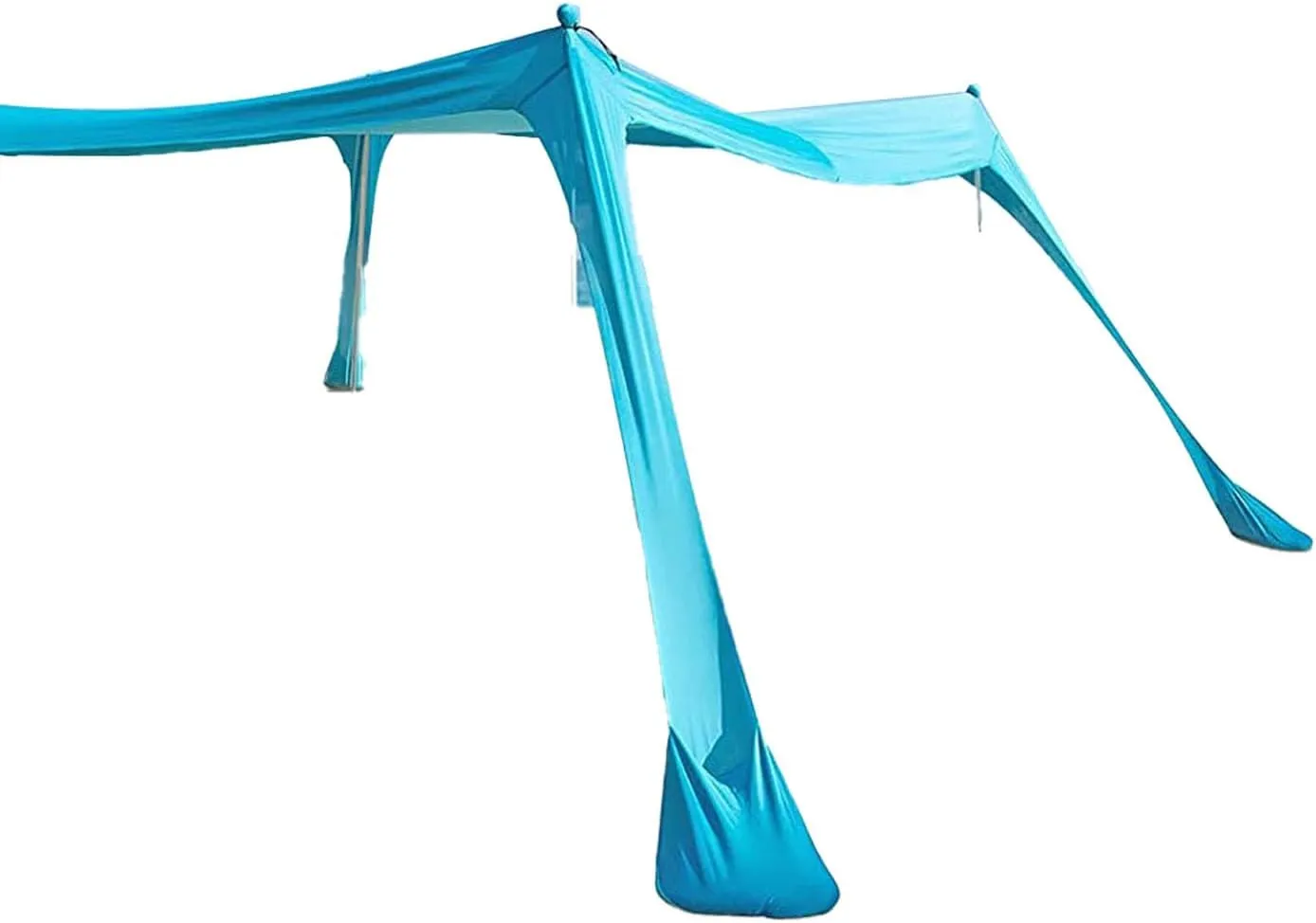 Beach Tail, Stable UPF50  Sun Shelter Beach Store 4 Poles with Camping for Camping (200 * 160 * 150CM)