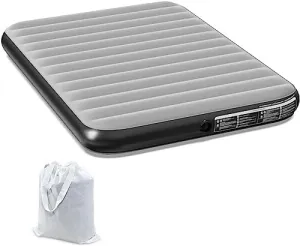 Beam 9 inch Air Mattersses Queen Portable 9 inch Inflatable Bed for Camping Picnics Equipped with a Storage Bag