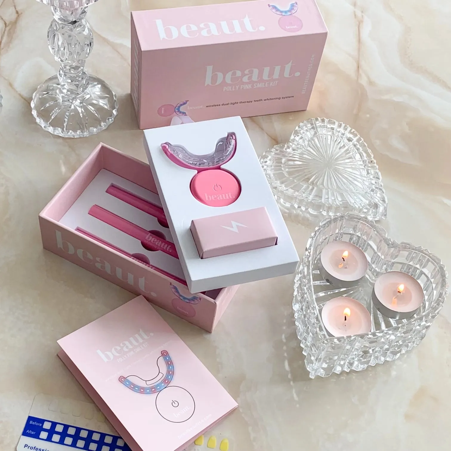 BEAUT. PINK KIT: WATERPROOF AND WIRELESS