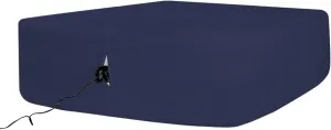 Bedecor Air Bed Sheets for Mattress Cover Removable Bed and Elastic Band Super Soft and Breathable & Deep up to 21" Blue King