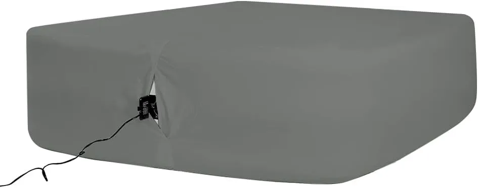 Bedecor Air Bed Sheets for Mattress Cover Removable Bed and Elastic Band Super Soft and Breathable & Deep up to 21" Dark Gray King