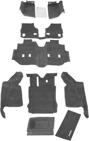 BedRug Jeep Combo Kit - BedRug CBRJK112 fits 2011  JK 2 Dr (Includes Front and Cargo Kit)