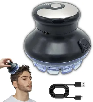 BEESTING Wireless Circular Hair Clipper with LED Display,2025 New Circular Fast Hair Clipper, 3-12mm Length Adiustable Self-Hair kit
