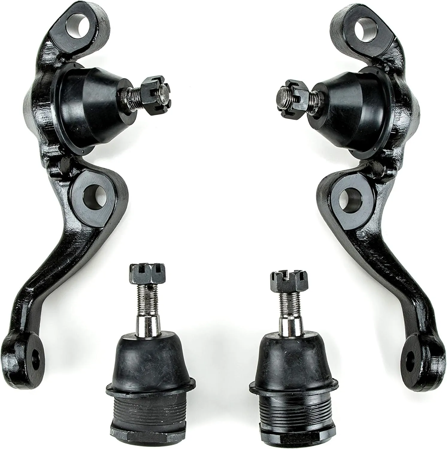 Black Polyurethane Front End Suspension Master Rebuild Kit Idler Arm Compatible with Plymouth Belvedere/GTX/Roadrunner/Satellite OEM Spec Replacements (23 Piece Kit)
