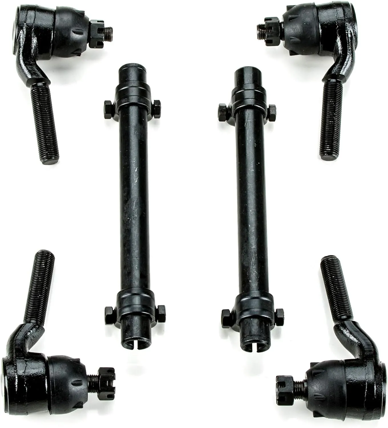 Black Polyurethane Front End Suspension Master Rebuild Kit Idler Arm Compatible with Plymouth Belvedere/GTX/Roadrunner/Satellite OEM Spec Replacements (23 Piece Kit)