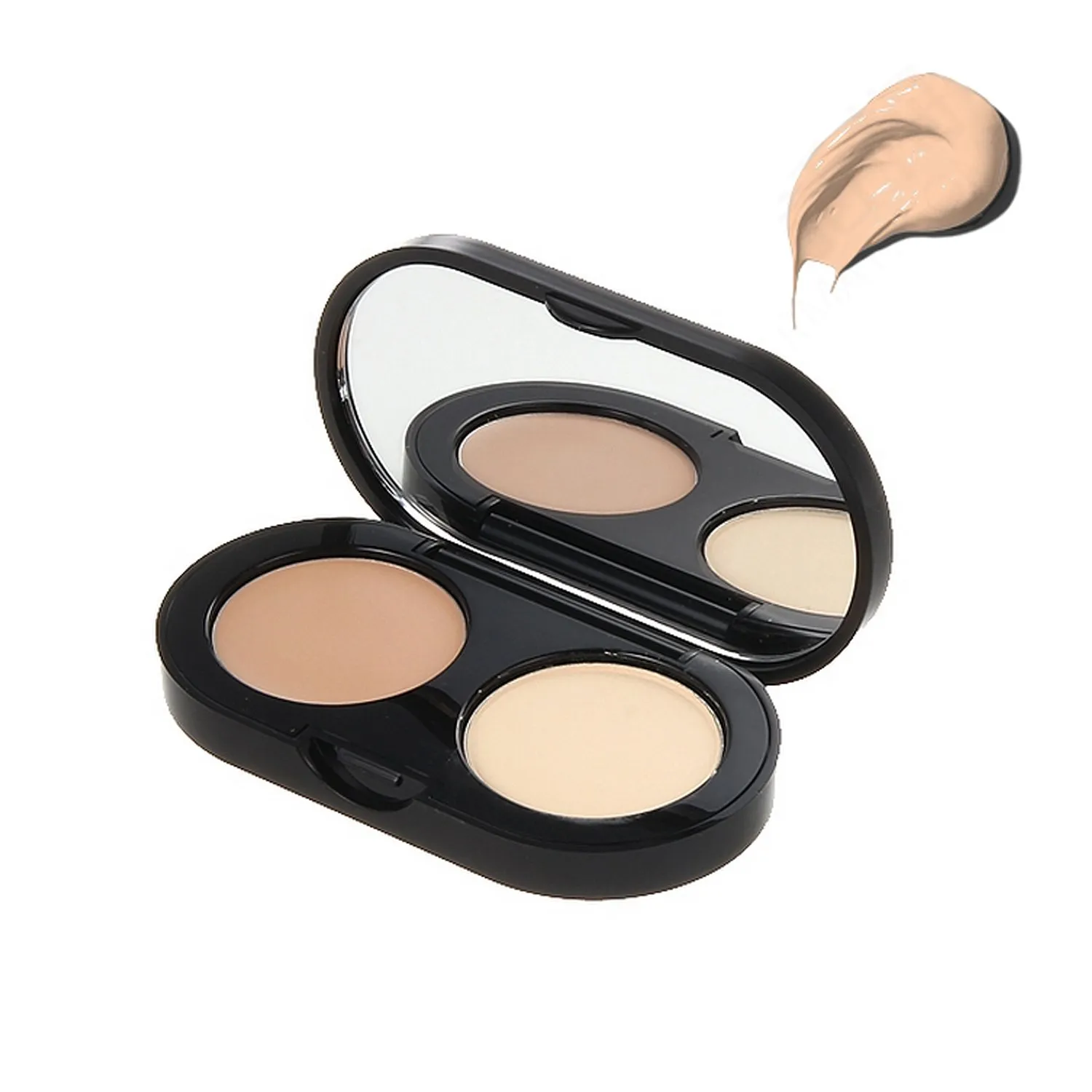 Bobbi Brown New Creamy Concealer Kit, Sand   Pale Yellow Sheer Finished Pressed Powder, 0.11 Oz