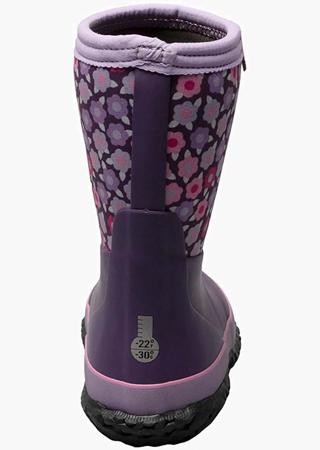 Bogs Junior Stomper Flowers Insulated Boots