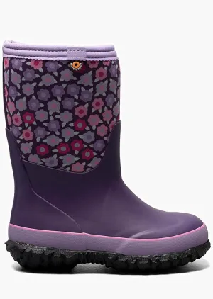 Bogs Junior Stomper Flowers Insulated Boots