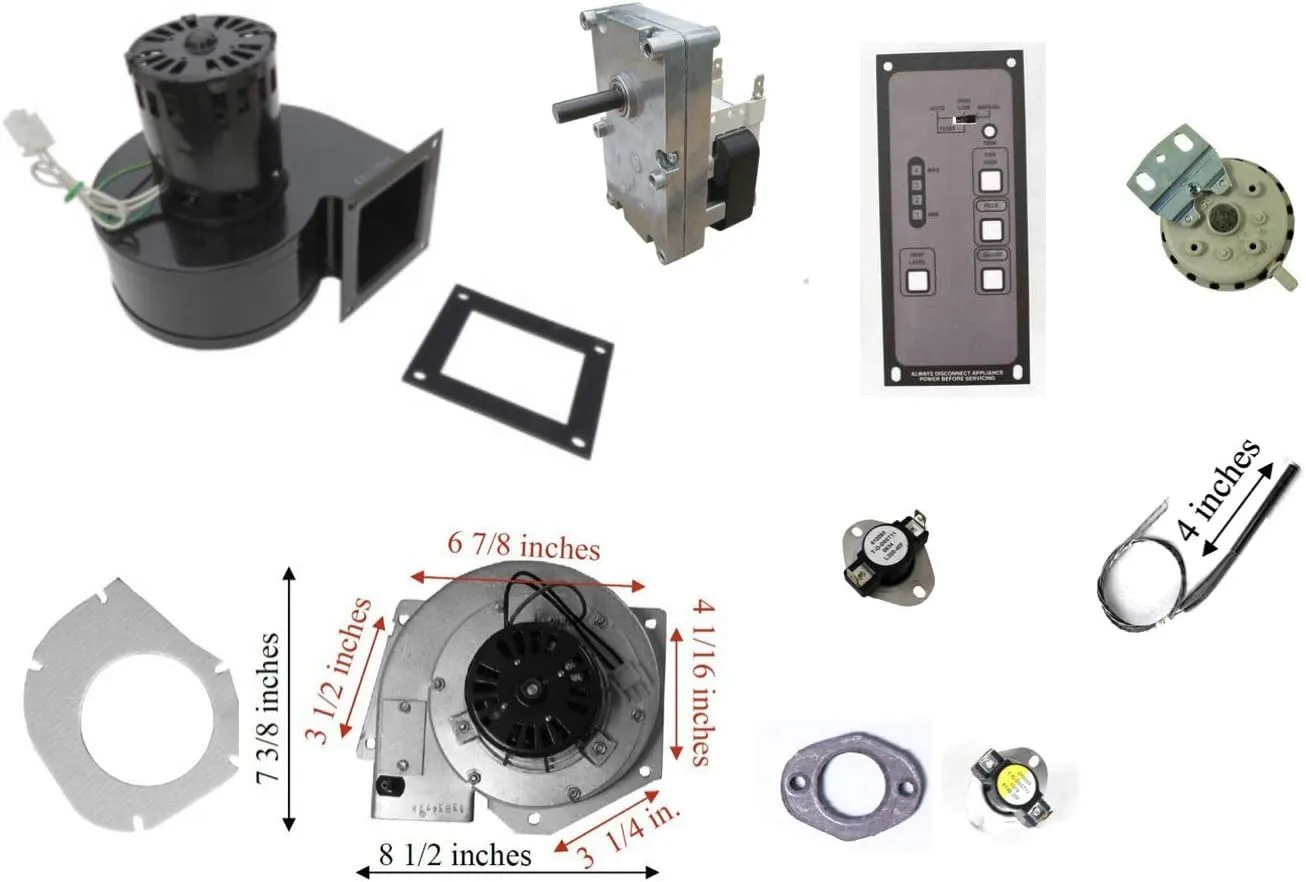 Bosca Soul 700 Pellet Stove Complete Rebuild Kit
