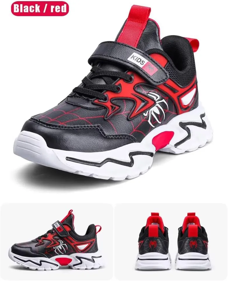 Boys' and Girls' Tennis Shoes Running Athletic Sneakers Waterproof Soft Lightweight Breathable Sneakers for Little and Big Kids