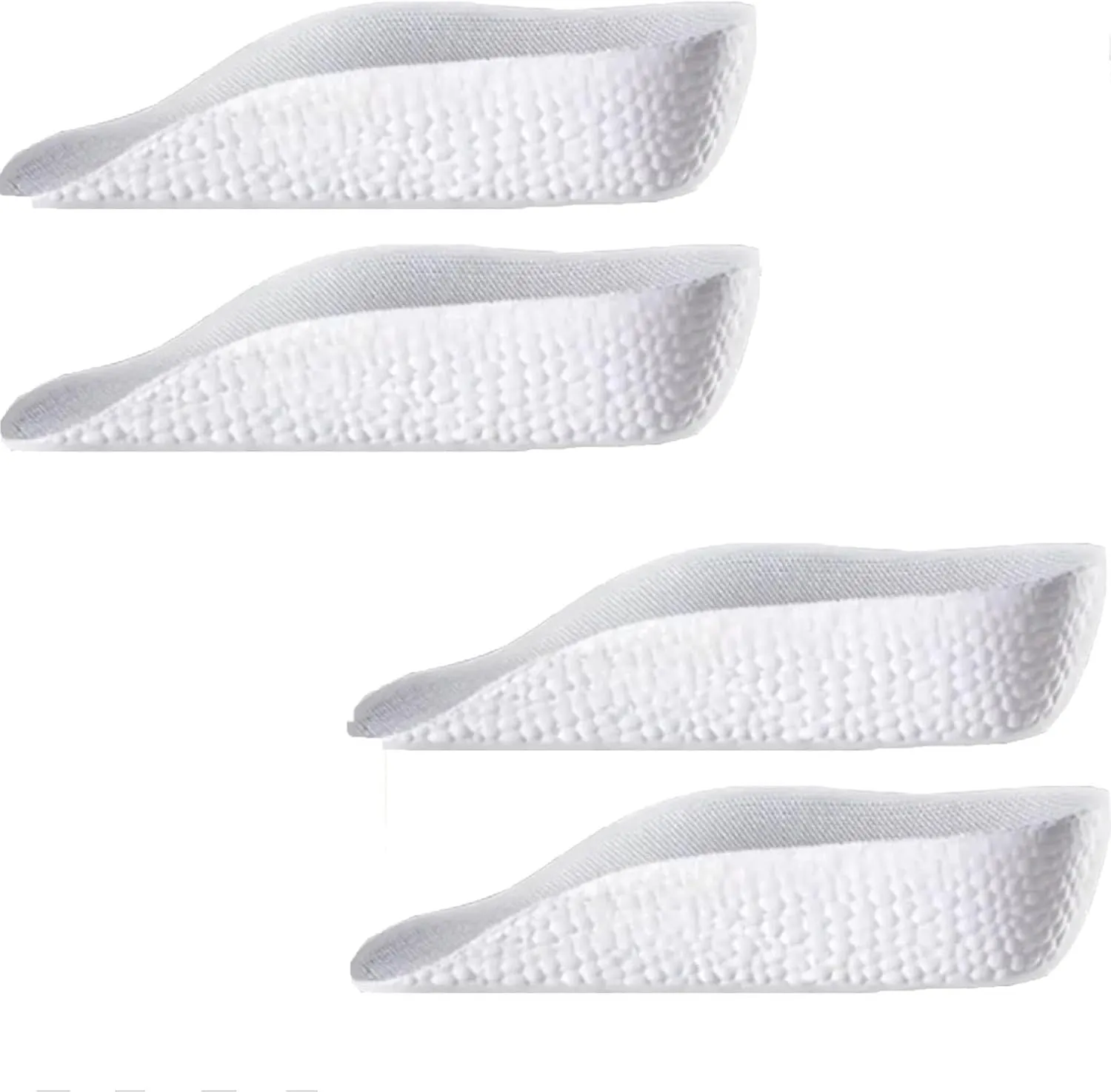 Brandone Insoles Height Increase, 2 Pairs Orthopedic High Pads 1.0, Orthopedic Heel Lift Inserts, Arch Support Insoles for Pain, Height Increase Insoles for Men Women (White,2.5cm)