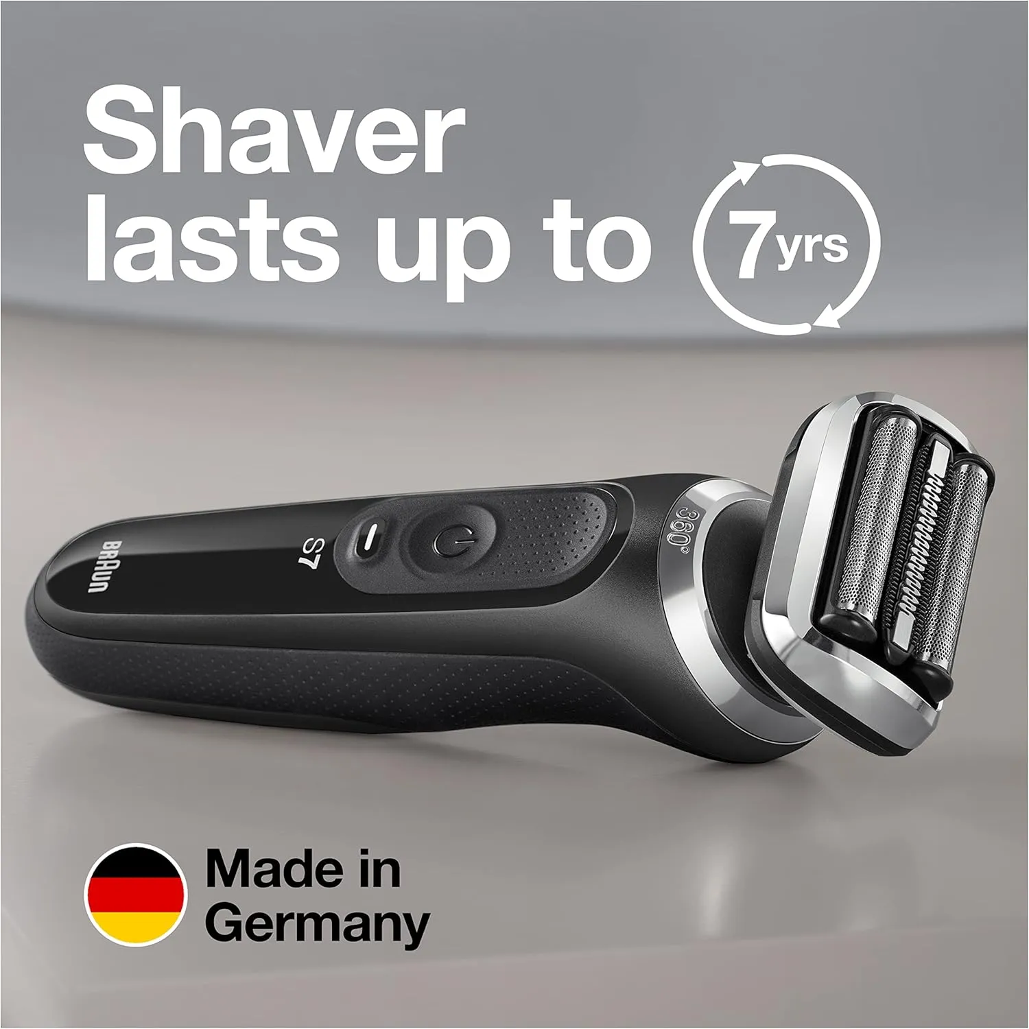 Braun Series 7 7085cc Flex Rechargeable Wet & Dry Men's Electric Shaver with Clean & Charge Station, Stubble & Beard Trimmer
