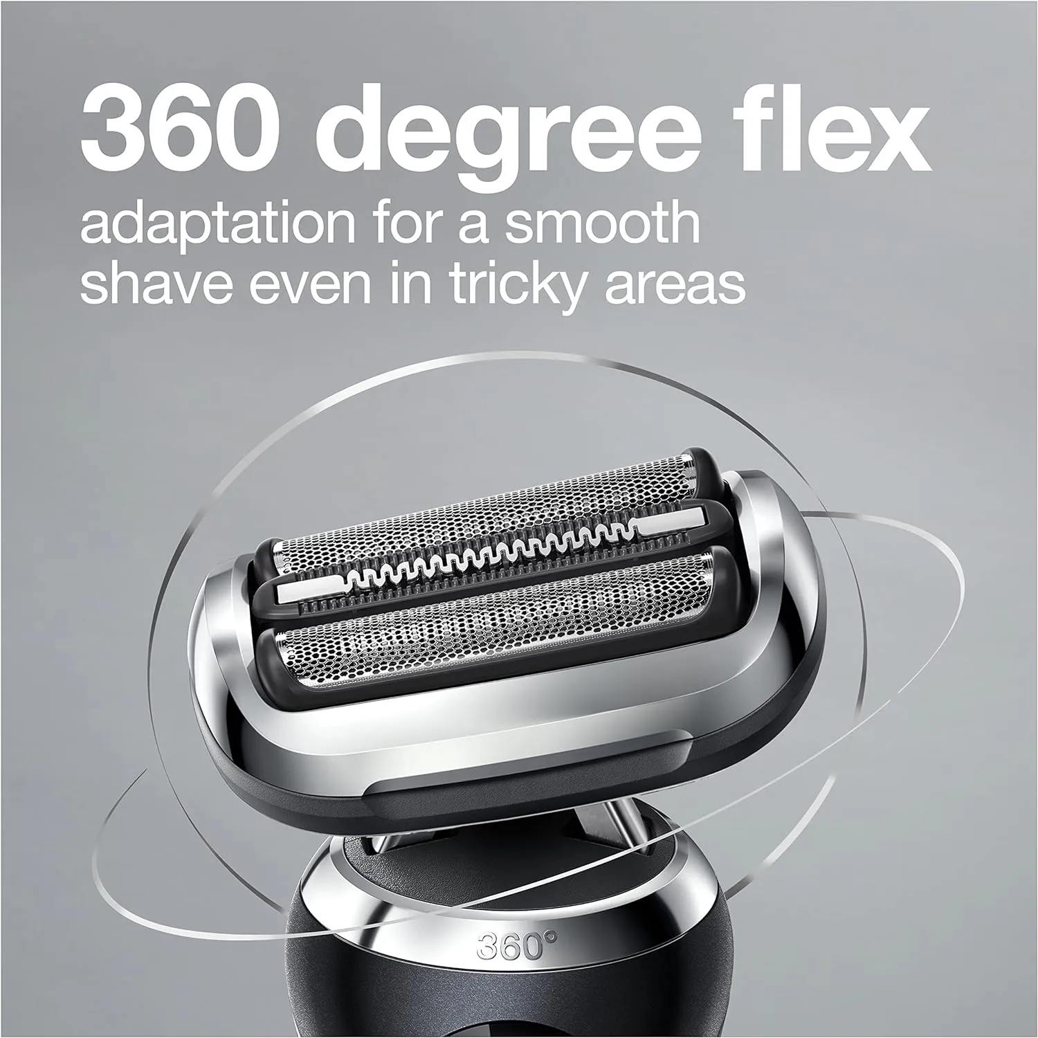 Braun Series 7 7085cc Flex Rechargeable Wet & Dry Men's Electric Shaver with Clean & Charge Station, Stubble & Beard Trimmer