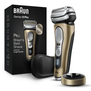 Braun Series 9 Pro 9419s Electric Shaver for Men, Wet & Dry Shave, Shaving Kit with 4 1 Head with ProLift Trimmer