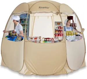 Camping Activity - Event Canopy Booth Commercial Alvantor Weekend sale - - Canopy Pop Beige Tent Pop Up Vendor - Award-winning Tent for Gazebos Up