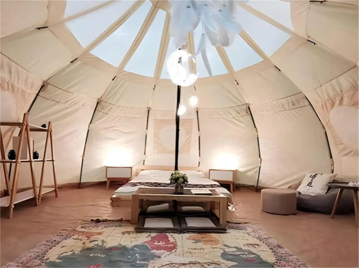 Camping Tent Camping Overnight Tent Outdoor Rainproof