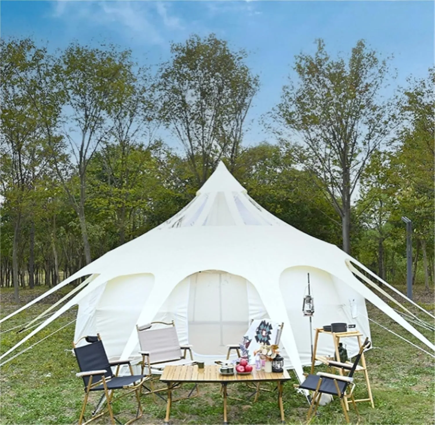 Camping Tent Camping Overnight Tent Outdoor Rainproof