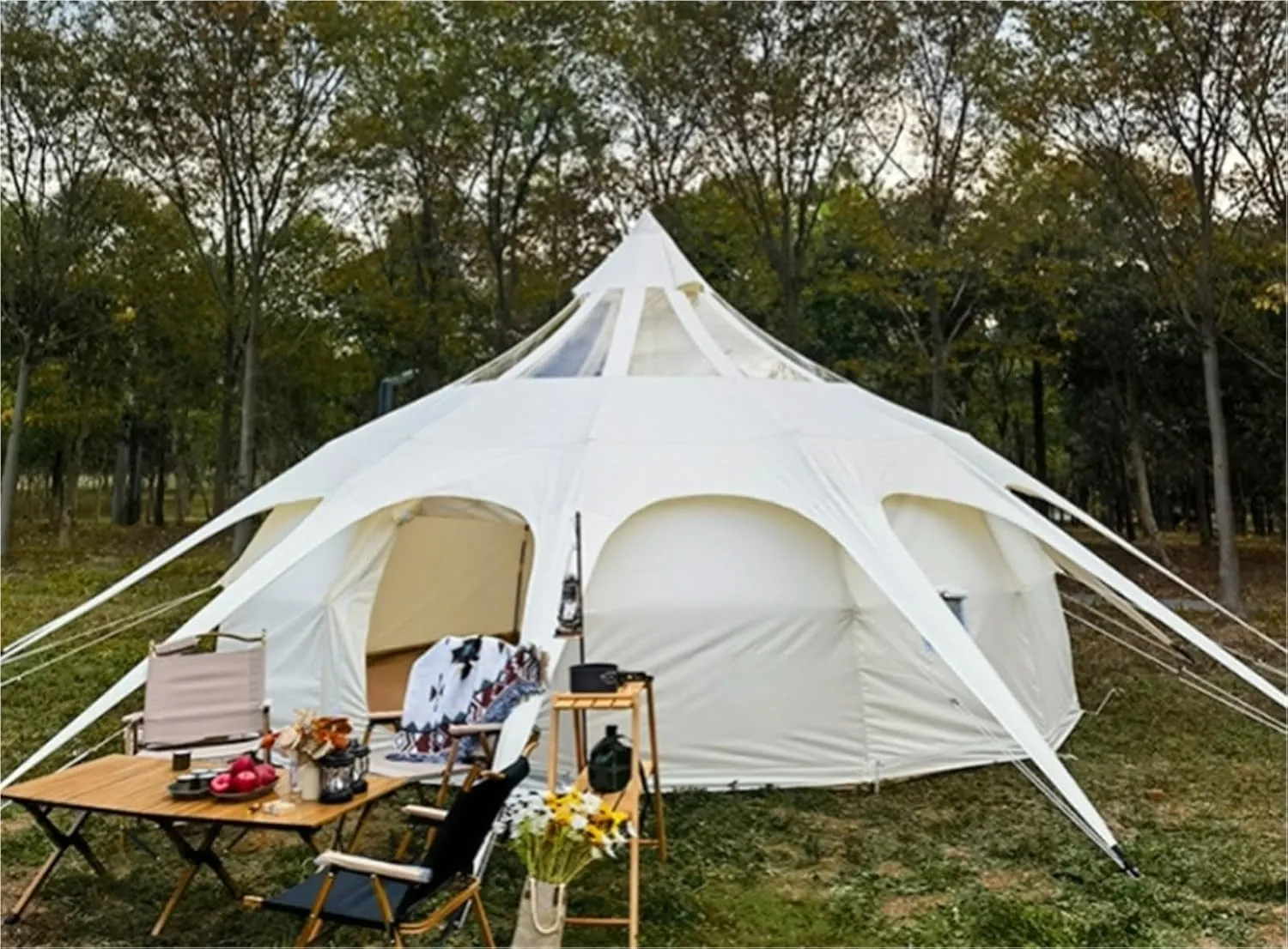 Camping Tent Camping Overnight Tent Outdoor Rainproof