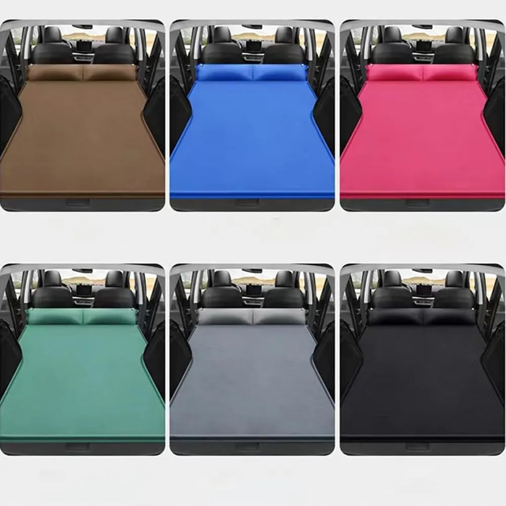 Car Air Bed for Tesla Model-S 2016 2017 2018 2019,Portable Air Mattress Thicker Bed Mattress Travel Inflatable Mattress Travel Camping Air Cushion Accessories,Black