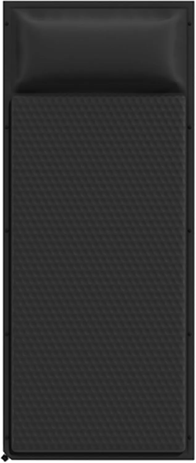 Car Air Mattress Foldable for Renault Scenic/Grand Scénic/Xmod IV III II I J9 R9 JZ JM JA 2000-2024, Back Seat Camping Bed Breathable Airbed Auto-Inflation,Black Single