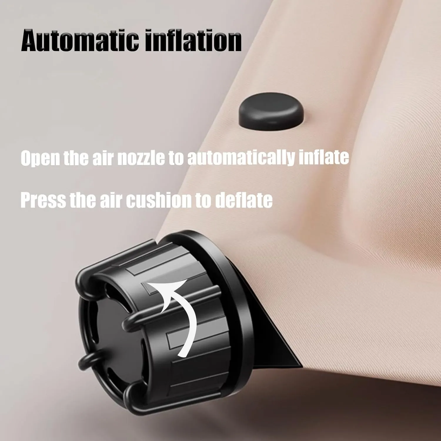 Car Air Mattress Foldable for Renault Scenic/Grand Scénic/Xmod IV III II I J9 R9 JZ JM JA 2000-2024, Back Seat Camping Bed Breathable Airbed Auto-Inflation,Black Single