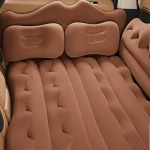 Car Air Mattress for Lynk & Co 09,7seats EV 2021 2022 2023 2024 Thickened Durable Car Camping Air Mattress Bed with Air Pump Inflatable Sleeping Mat,D