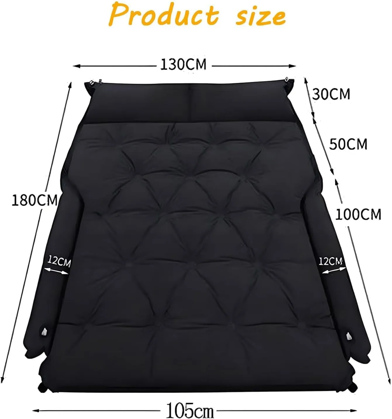 Car Air Mattress for Nissan Murano 2011 2012 2013 2014,Portable Inflatable Mattress Pad Camping Bed Air Couch Inflatable Bed Pertain SUV Trunk and Rear Seat,A