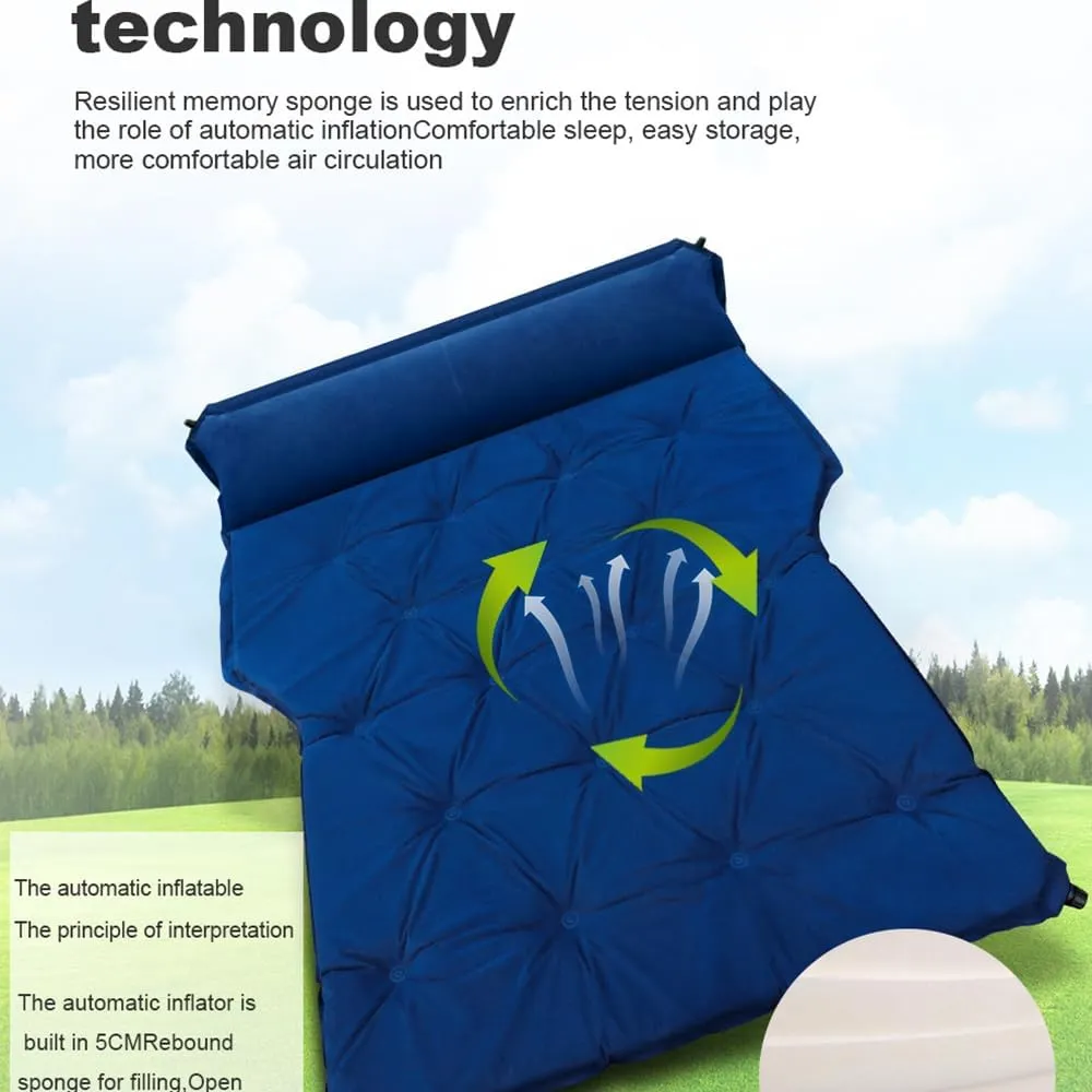 Car Air Mattresses for Tesla Modelo Y 2021-2023, Portable Bed Cushion Bedding Camping Hiking Inflatable Pillow Multifunctional Accessories Outdoor,D