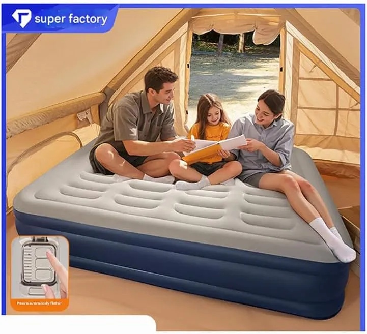 Car Air Mattresses for Toyota Tacoma 2024,Thickened Car Camping Bed Sleeping Pad with Upgrade Side File Portable Car Mattress for Travle and Camping,N