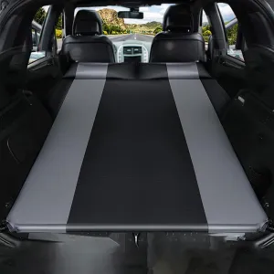 Car Automatic Inflatable Bed for Land Rover Discovery 7seats 2009 2010 2011 2012 2013, Portable Movable Thickened Trunk Sleeping Bed Outdoor Camping Hiking Air Mattress,Grey