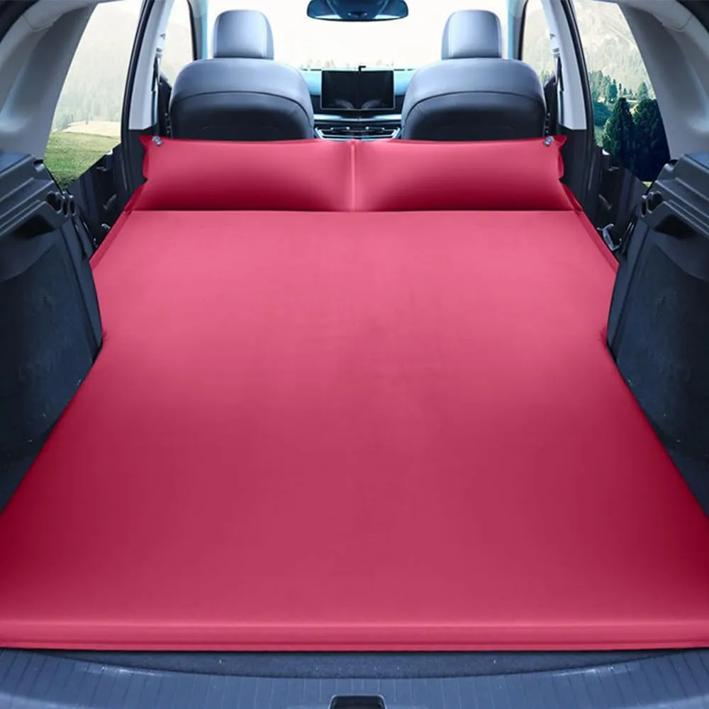 Car Inflatable Air Mattress for Honda CRV (Mix) 2017 2018 2019 2020 2021 Portable Boot Air Mattress Cushion Outdoor Travel Camping Sleeping Gear Accessories,Red
