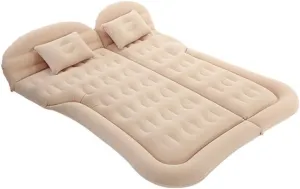 Car Inflatable Air Mattress for Mazda CX-5 2017 2018 2019 2020 2021 2022 2023 Portable Boot Air Mattress Cushion Outdoor Travel Camping Sleeping Gear Accessories,Beige