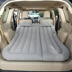 Car Inflatable Mattress for Audi SQ5 1. Generation 8R 2012 2013 2014 2015 2016 2017 Portable Car Air Bed Rear Trunk Camping Bed Back Seat Air Mattress Folding Air Bed Cushion,Grey