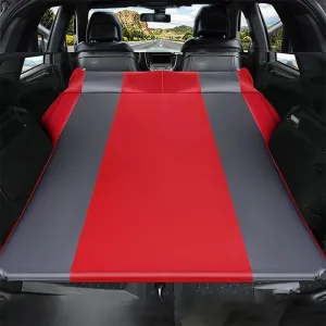 Car Inflatable Mattress for Civic 2022 2023 2024 2025 Self Inflating Sleeping Pad Thickened Air Bed Cushion Camping Travel Mattress Multifunctional,Red