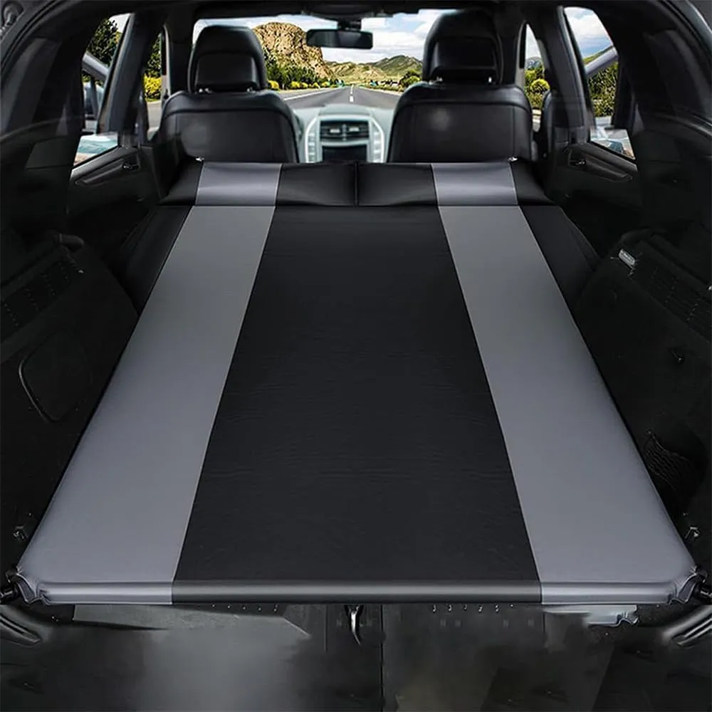 Car Inflatable Mattress for Equinox/GMC Terrain 2018 2019 2020 2021 2022 2023 2024 Self Inflating Sleeping Pad Thickened Air Bed Cushion Camping Travel Mattress Multifunctional,Black