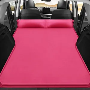 Car Inflatable Mattress for Ford Bronco Sport (CX430) 2021 2022 2023 2024 Back Seat Air Mattress Thickened Air Bed Cushion Rear Trunk Sleeping Mattress Camping Travel,Red01